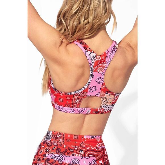 EleVen by Venus Williams Bandana Print Babe  7/8 Legging & Bra Set NWOT$169 - Picture 3 of 12